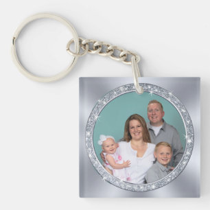 Cheap Personalized Photo Keychain Double Sided