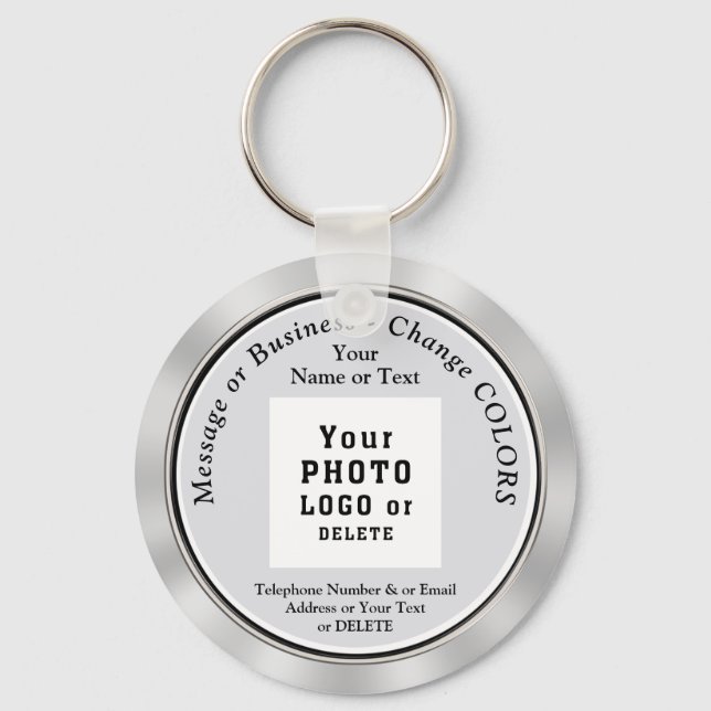 Cheap Personalized Promotional Gifts for Customers Keychain (Front)