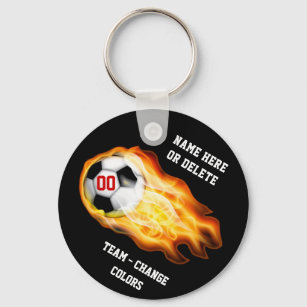 CHEAP Personalized Soccer Team Gifts Under $5.00 Keychain