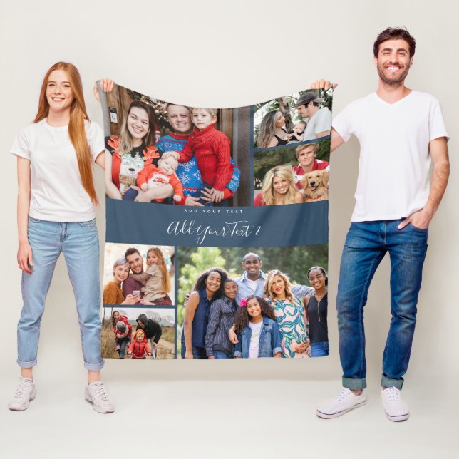 Cheap Photo Blanket Collage Multi Photo Collage (In Situ)