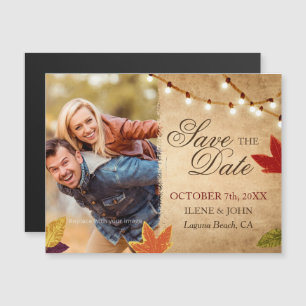 Cheap Save the Date Magnets   Rustic Wedding Ideas