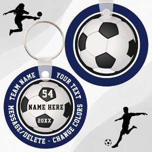Cheap Soccer Keychains Personalized for Boys Girls