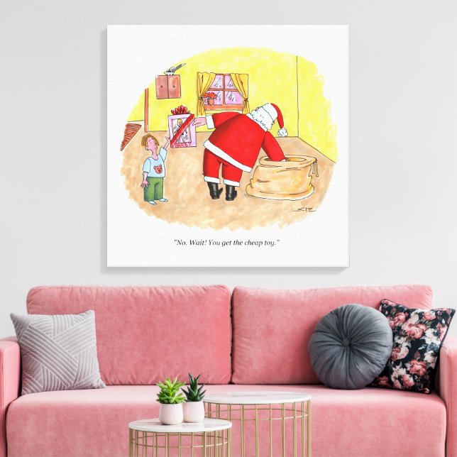 Cheap Toy canvas print (Insitu(LivingRoom))