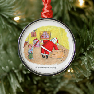 Cheap Toy round premium ornament