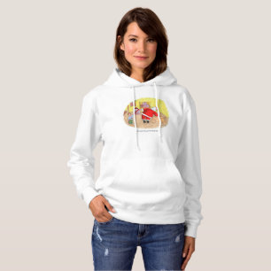 Cheap Toy women white hooded sweatshirt