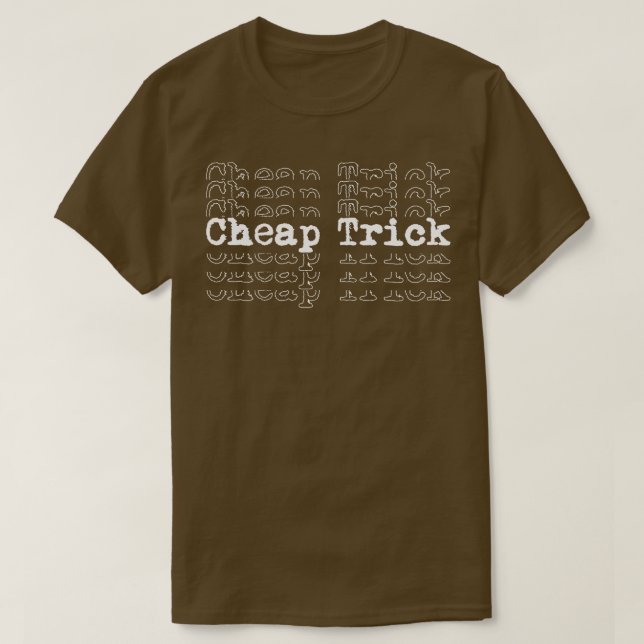 Cheap Trick Stylized 2 TShirt (Design Front)