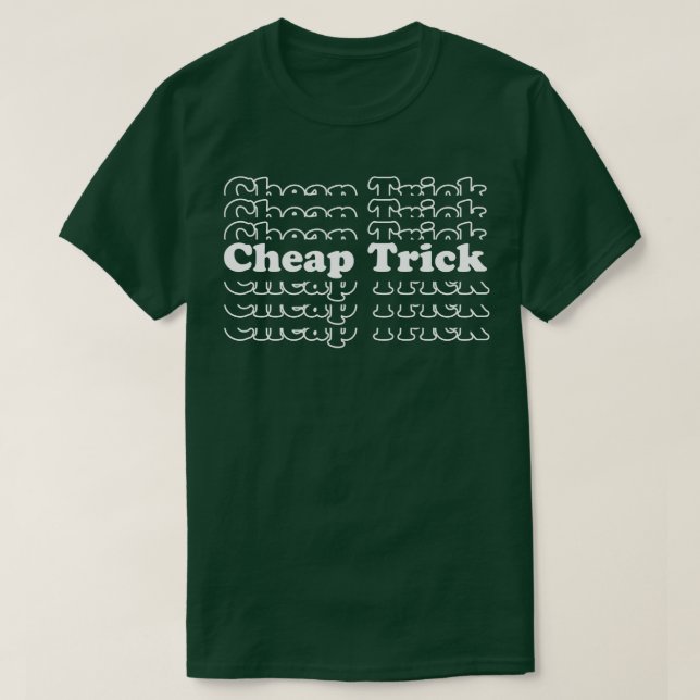 Cheap Trick Stylized TShirt (Design Front)