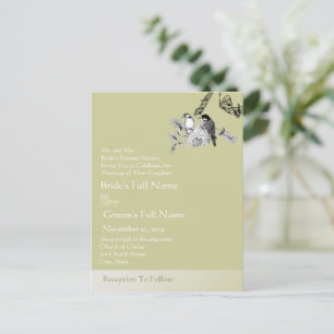 Cheap Wedding Invitation Postcards