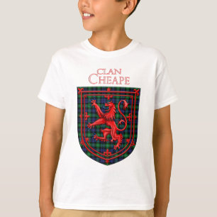 Cheape of Torosay Tartan Scottish Plaid T-Shirt