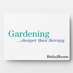 Cheaper Than Therapy Plaque