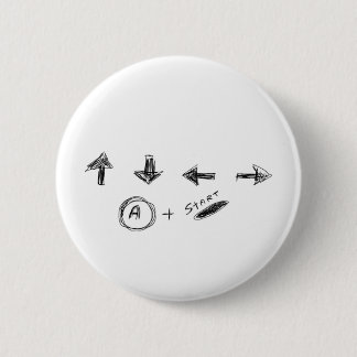 Cheat Code 2 Inch Round Button