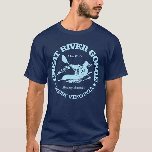 Cheat River Gorge (K2) T-Shirt (Front)