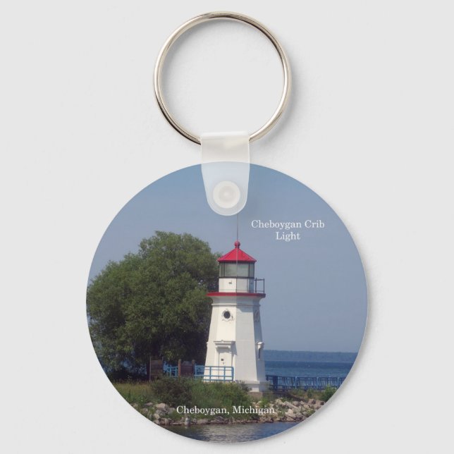 Cheboygan Crib Light key chain (Front)