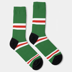 Chechen Republic of Ichkeria Flag Socks