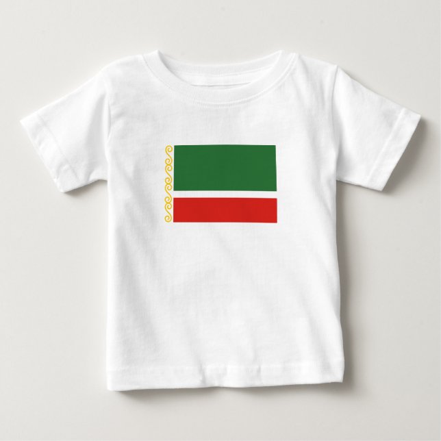 Chechnya Flag Baby T-Shirt (Front)