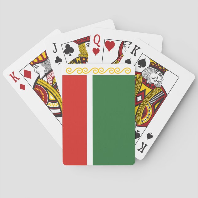 Chechnya Flag Playing Cards (Back)