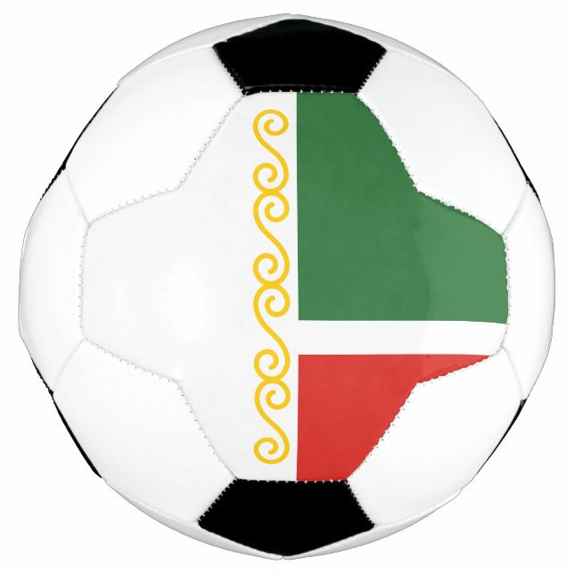 Chechnya Flag Soccer Ball (Front)