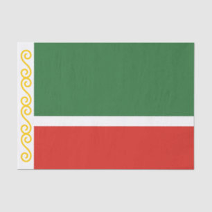 Chechnya Flag Tissue Paper