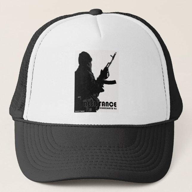 Chechnya Resistance Trucker Hat (Front)