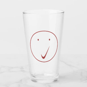 Check face - Tick, Transp/Red. Glass