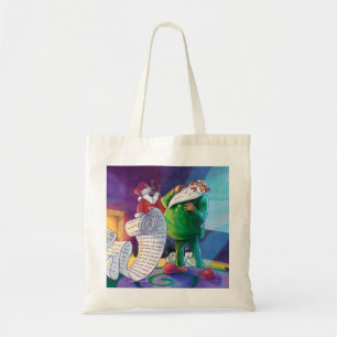 Check it Twice Santa Tote Bag