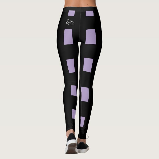 Check Leggings (Back)