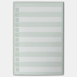 Check List Post-it Notes