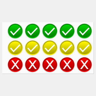 Check Mark and Red X