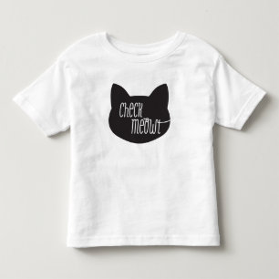 Check Meowt Cat T-shit Toddler T-shirt