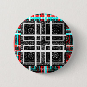 Check my Squares Curves.png 2 Inch Round Button