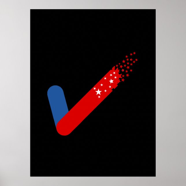 Check Out America First July 4th Poster (Front)