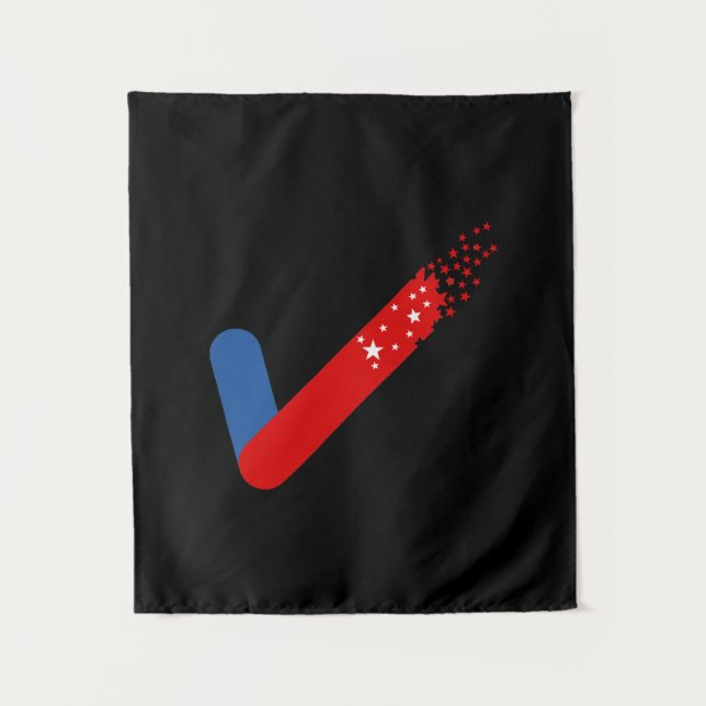 Check Out America First July 4th Tapestry (Front)
