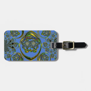 Check out my blue curves luggage tag