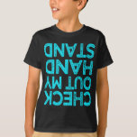 Check Out My Handstand Funny Gymnastics Gift Boys  T-Shirt<br><div class="desc">Hope you like it 19</div>