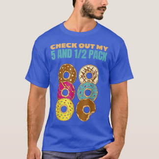 Check Out My Six Pack Donut Shirt Funny Gym T-Shir