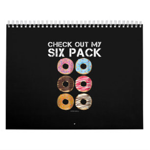 Check Out My Six Pack Doughnut  - Funny Gym Calendar
