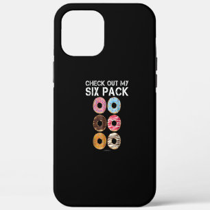 Check Out My Six Pack Doughnut - Funny Gym iPhone 12 Pro Max Case