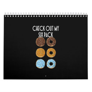 Check Out My Six Pack Doughnut Gym Calendar