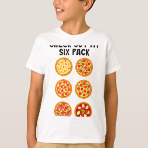 Check Out My Six Pack Funny Pizza _1 T-Shirt