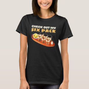 Check out My Six Pack Tequila Lime Salt Drinking H T-Shirt