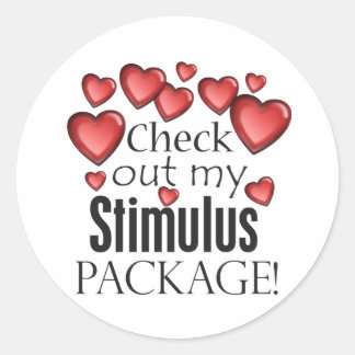 Check out my Stimulus Package Classic Round Sticker