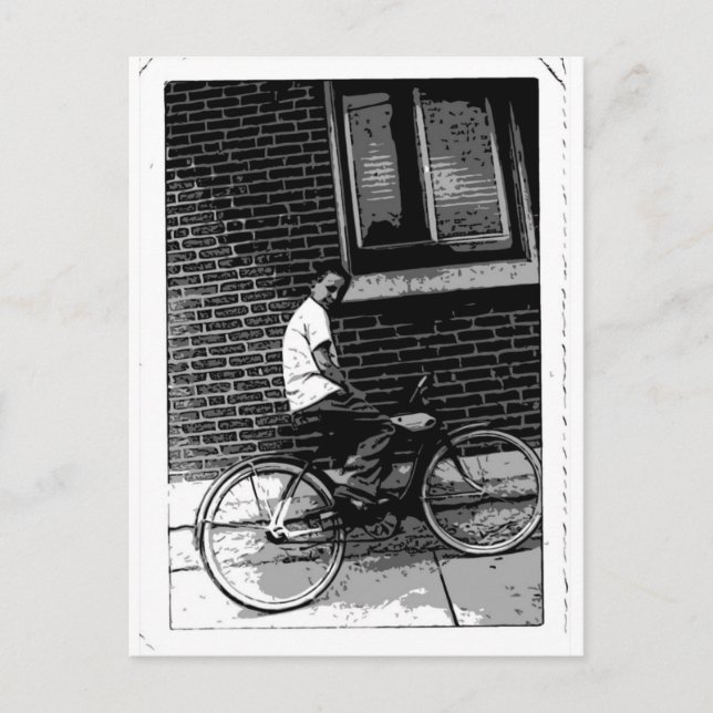 Check Out My Sweet Ride Postcard (Front)