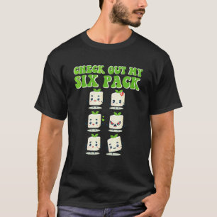 Check Out Six Pack Tofu World Vegetarian Day Vegan T-Shirt
