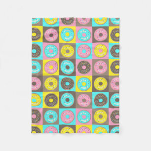 Check Out the Doughnuts! Fleece Blanket