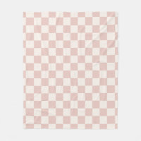 Check Pale Beige Chequered Pattern Chequerboard