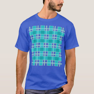 Check PatternBoldCyan 1 T-Shirt