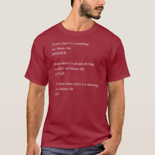 Check The Blame T-Shirt