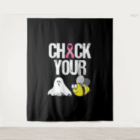 Check Your Boo Bees Funny Breast Cancer Halloween