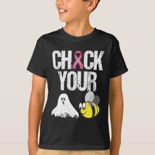 Check Your Boo Bees Shirt Funny Breast Cancer Hall