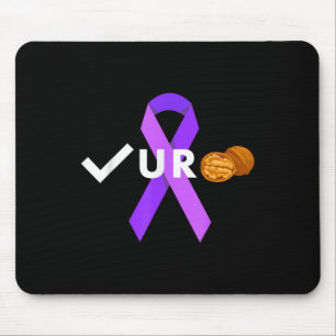 Check Your Nuts Check Your Testicular Cancer Aware Mouse Pad